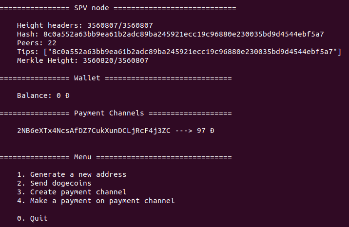 Screenshot wallet